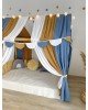 Κουρτίνες κρεβατιού- Canopy Bed Tricolore