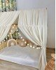 Κουρτίνες κρεβατιού -Canopy Bed Pom pom