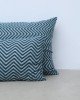 Βρεφική Fleece Chevron Μαξιλαροθήκη Firenze 30x45cm 30x45cm Γκρι