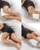 Μαξιλάρι Ανατομικό Memory Foam για τα Γόνατα Knee 15x20 25cm Άσπρο