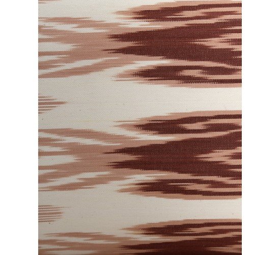 Διακοσμητική Μαξιλαροθήκη Αργαλειού Boho Ikat 35x60cm Καφέ