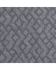 Ζακάρ Oxford Μαξιλαροθήκη Γεωμετρικό Pattern Augerinos 50x70 5cm Ανθρακί