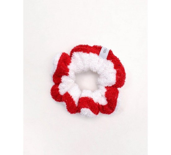 Scrunchie Πετσετέ Λαστιχάκι Μαλλιών Saint Martin σε 3 Αποχρώσεις Κόκκινο