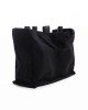 Υφασμάτινη Τσάντα Tote Combo σε 2 Αποχρώσεις 40x30x15cm One Size (40x30x15cm) Μαύρο