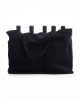 Υφασμάτινη Τσάντα Tote Combo σε 2 Αποχρώσεις 40x30x15cm One Size (40x30x15cm) Μαύρο