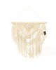 Boho Διακοσμητικό Τοίχου Βαμβακερό Macrame Rohan σε 2 Αποχρώσεις 80x80cm Μπεζ