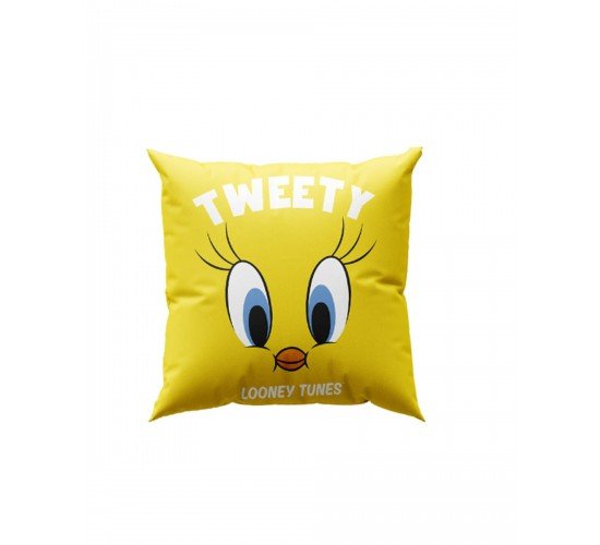 Παιδικό Διακοσμητικό Μαξιλάρι Tweety Des.1 Warner Bros 40x40cm 40x40cm