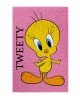 Παιδικό Χαλί Tweety Des.2 Warner Bros σε 2 Διαστάσεις 55x85cm Λιλά