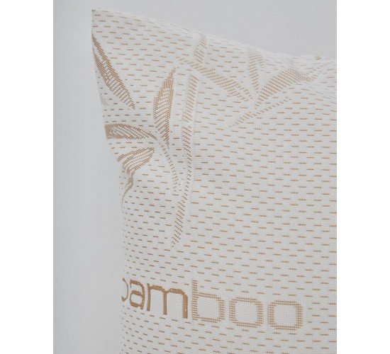 Μέτριο Ανατομικό Μπεζ Μαξιλάρι Bamboo 50x70cm 650g 50x70cm Μπεζ