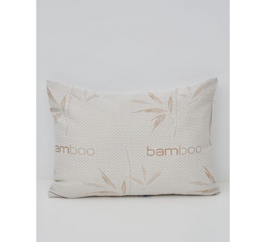 Μέτριο Ανατομικό Μπεζ Μαξιλάρι Bamboo 50x70cm 650g 50x70cm Μπεζ