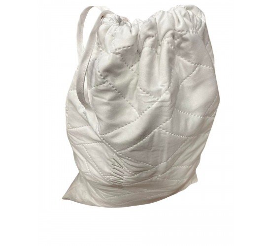 Microsilk Σάκος Απλύτων με Κέντημα Laundry Bag Nomas 30x50cm Άσπρο