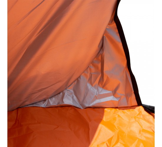 Σκηνή 1-2 Ατόμων Πορτοκαλί 180D Polyester 1.48x1.65m