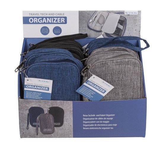 Organizer Ταξιδιού Polyester 19x12cm Σε 3 Χρώματα