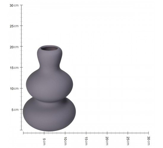 Βάζο Λιλά Δολομίτης 13.5x13.5x20.4cm