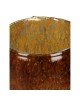 Κηροπήγιο Amber Γυαλί 14x14x25cm