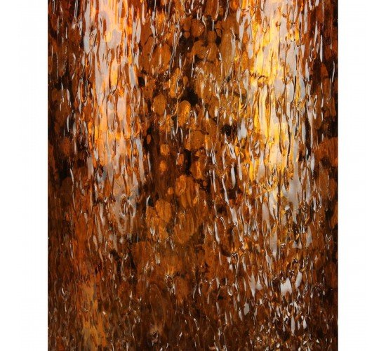 Κηροπήγιο Amber Γυαλί 14x14x25cm