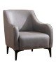 Πολυθρόνα PWF-0565 ύφασμα γκρι 94x77x87εκ Υλικό: Fabric: 100%  POLYESTER - BEEICH WOOD - CHPBOARD - PP 071-001277