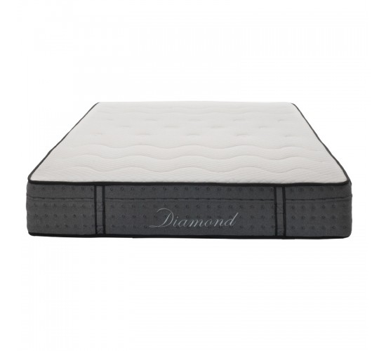 Στρώμα Diamond pakoworld pocket spring gel memory foam 25-27cm 150x200εκ