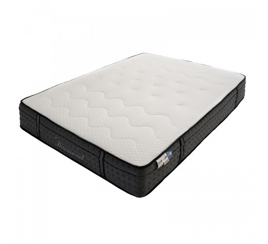 Στρώμα Diamond pakoworld pocket spring gel memory foam 25-27cm 150x200εκ