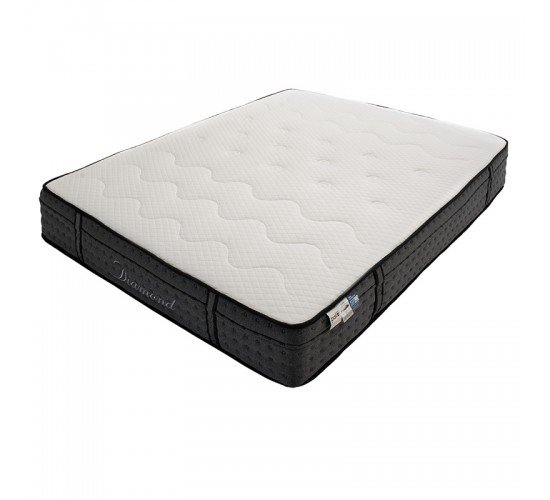 Στρώμα Diamond pocket spring  gel memory foam 25-27cm 160x200εκ Υλικό: 3 ZONE POCKET SPRING    GEL MEMORY FOAM 100-000010