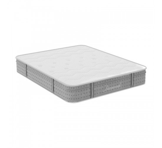 Στρώμα Diamond pocket spring  gel memory foam 25-27cm 160x200εκ Υλικό: 3 ZONE POCKET SPRING    GEL MEMORY FOAM 100-000010