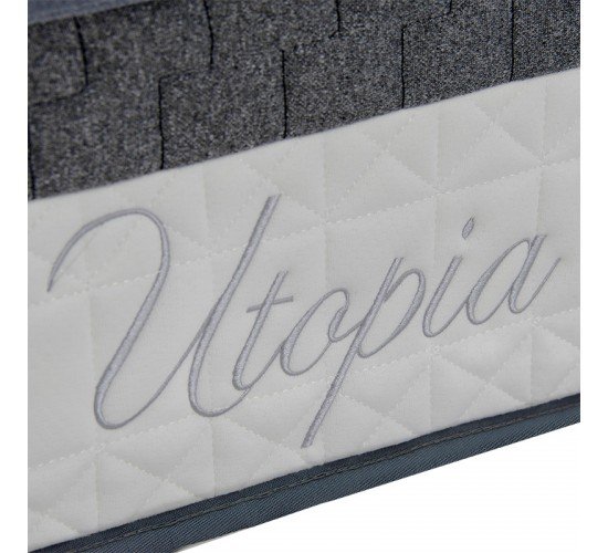 Στρώμα Utopia pocket spring με ανώστρωμα aloe vera 30-32cm 160x200εκ Υλικό: POCKET SPRING   FOAM 100-000018