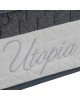 Στρώμα Utopia pocket spring με ανώστρωμα aloe vera 30-32cm 160x200εκ Υλικό: POCKET SPRING   FOAM 100-000018