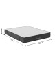 Στρώμα Nemesis pocket spring roll pack διπλής όψης 20-22cm 140x200εκ Υλικό: POCKET SPRING MATTRESS  - FOAM 100-000028