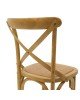 Σκαμπό μπαρ Reid ξύλο sonoma-έδρα καφέ rattan Υλικό: WOOD - RATTAN 102-000005