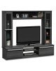 Σύνθετο σαλονιού Chico TV χρώμα embony oak 180.5x40x158εκ Υλικό: CLIPBOARD 16mm & 2.5cm WITH PAPER WOOD 123-000057