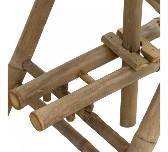 Τραπέζι Nando πτυσσόμενο bamboo φυσικό 114x100x75εκ Υλικό: BAMBOO 141-000016