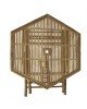 Τραπέζι Nando πτυσσόμενο bamboo φυσικό 114x100x75εκ Υλικό: BAMBOO 141-000016