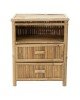 Κομοδίνο Ofra bamboo φυσικό 56x46x69εκ Υλικό: BAMBOO 141-000021