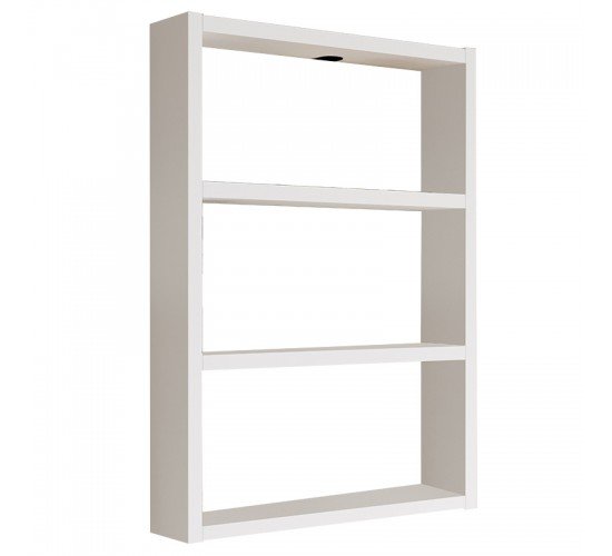 Ραφιέρα τοίχου Seraphim λευκό 43.2x9x60εκ Υλικό: CLIPBOARD WITH MELAMINE COATING  - PP 176-000089