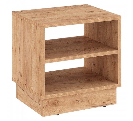 Κομοδίνο Mason μελαμίνης σε oak απόχρωση 40x32x40εκ Υλικό: CHIPBOARD WITH MELAMINE COATING 16mm 184-000100