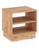 Κομοδίνο Mason μελαμίνης σε oak απόχρωση 40x32x40εκ Υλικό: CHIPBOARD WITH MELAMINE COATING 16mm 184-000100