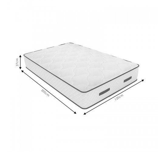 Στρώμα Relaxation Chic Strom διπλής όψης 27cm 120x200εκ Υλικό: 108 Bonel Springs per square 2.4mm thick- FOAM  - FABRIC 207-000018