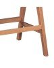 Σκαμπό bar με μπράτσα Winslow ξύλο rubberwood ανοικτό καρυδί-pvc rattan φυσικό-ύφασμα γκρι Υλικό: RUBBERWOOD - PVC RATTAN - FABRIC - FOAM 247-000009