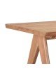 Τραπέζι Winslow ξύλο rubberwood σε ανοιχτό καρυδί χρώμα 180x85x75εκ Υλικό: RUBBERWOOD 247-000021