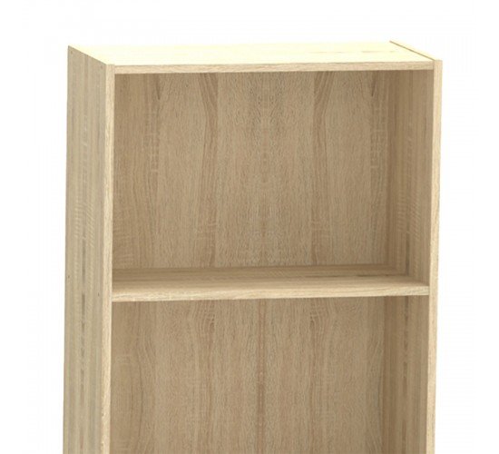 Βιβλιοθήκη Presley sonoma 60x30x167εκ Υλικό: CLIPBOARD WITH MELAMINE 248-000003