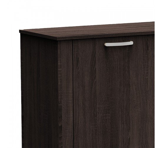 Μπουφές Kinley grey-wenge 210x40x82εκ Υλικό: CLIPBOARD WITH MELAMINE 248-000008