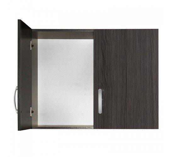 Πατάρι ντουλάπας Zelia δίφυλλο wenge eo 79x42x60εκ Υλικό: PARTICLE BOARD 249-000039