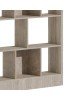 Βιβλιοθήκη Dividre sonoma oak μελαμίνης 120x30x181εκ Υλικό: PARTICLE BOARD 249-000050