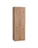 Ντουλάπα Jonar δίφυλλη oak μελαμίνης 60x42x180εκ Υλικό: MELAMINE 249-000057