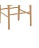 Καρέκλα Alessia ξύλο οξιάς-rattan φυσικό 43x40x89εκ Υλικό: BEECH WOOD - PE RATTAN 263-000010