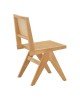 Καρέκλα Brenin φυσικό rubberwood 45x56x82εκ Υλικό: RUBBER WOOD - RATTAN 263-000023