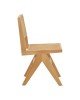 Καρέκλα Brenin φυσικό rubberwood 45x56x82εκ Υλικό: RUBBER WOOD - RATTAN 263-000023