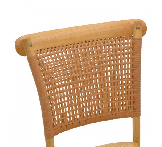 Καρέκλα Karley φυσικό ξύλο οξιάς-έδρα φυσικό rattan 48x52x89εκ Υλικό: BEECH WOOD - RATTAN SEAT 263-000041