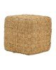 Σκαμπό Aropion Inart μπεζ 100%  γιούτα 40x40x40εκ Υλικό: 100%  JUTE 302-000029