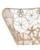 Πολυθρόνα Jake Inart με μπεζ μαξιλάρι-φυσικό rattan 110x82x145εκ Υλικό: RATTAN-LASIO 314-000005